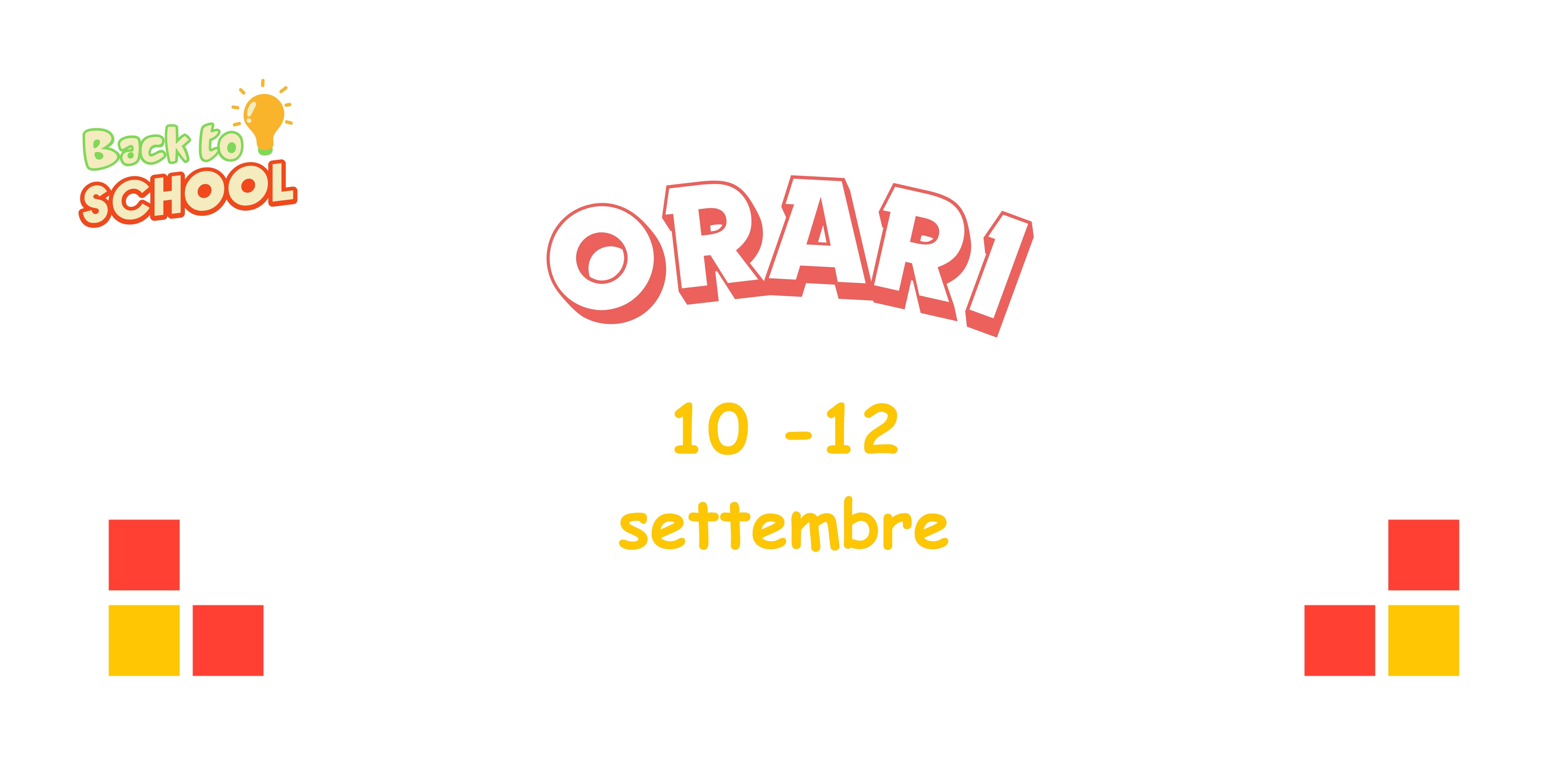 ORARI week1