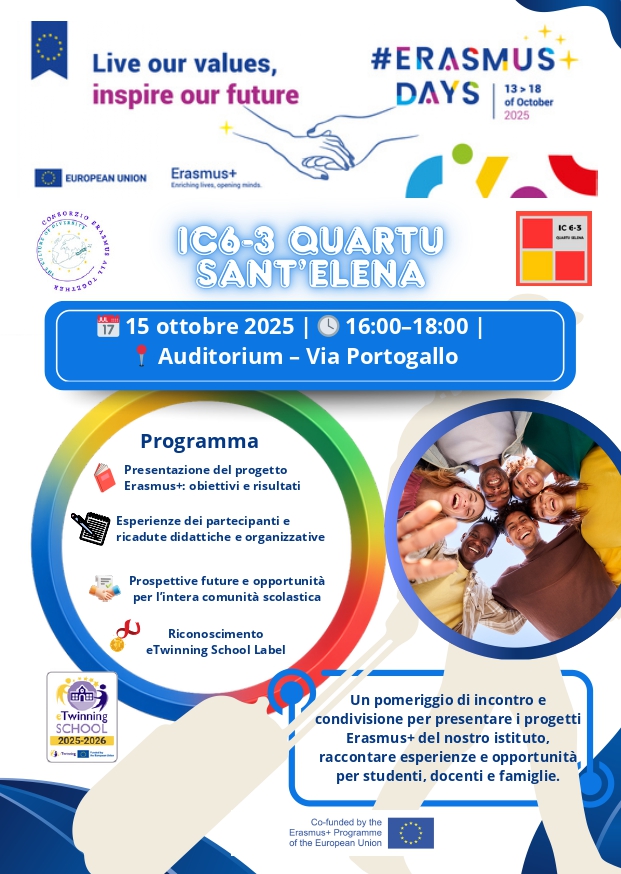 Volantino Erasmus days